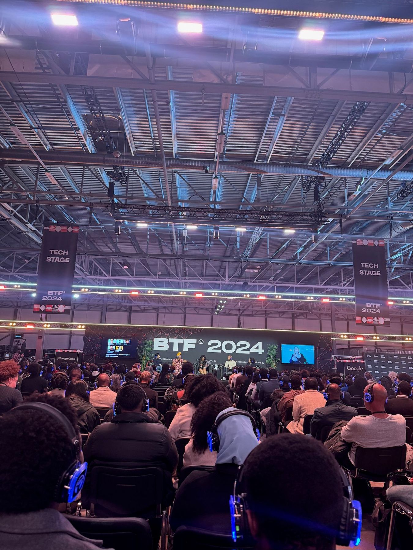 The audience at Black Tech Fest 2024