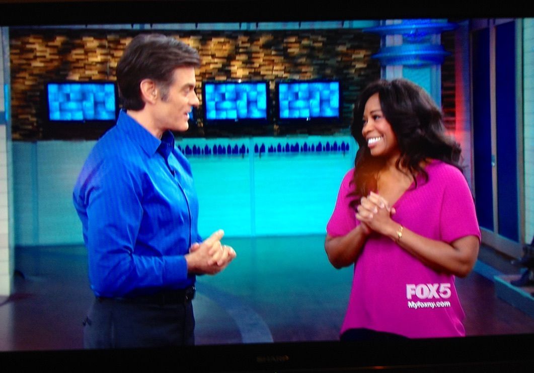 Yvette Schmitter: With Dr. Mehmet Oz